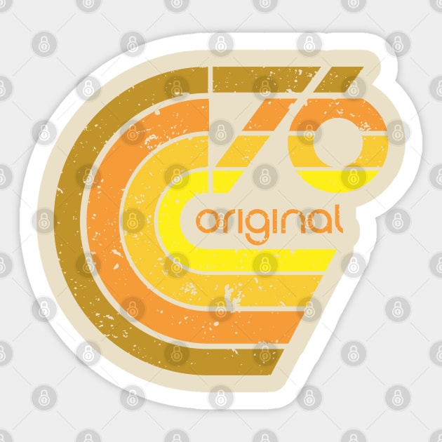 "76 original" earthtone design Sticker by ianjcornwell